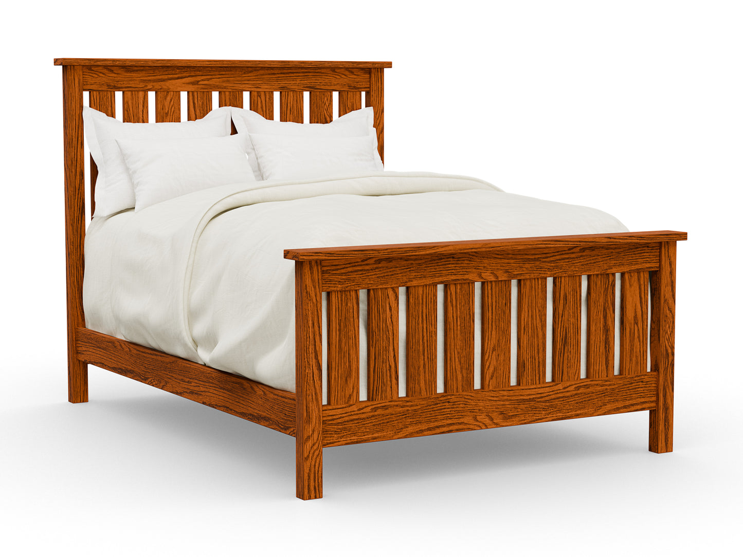 Claremont Mission Bed with Storage Options