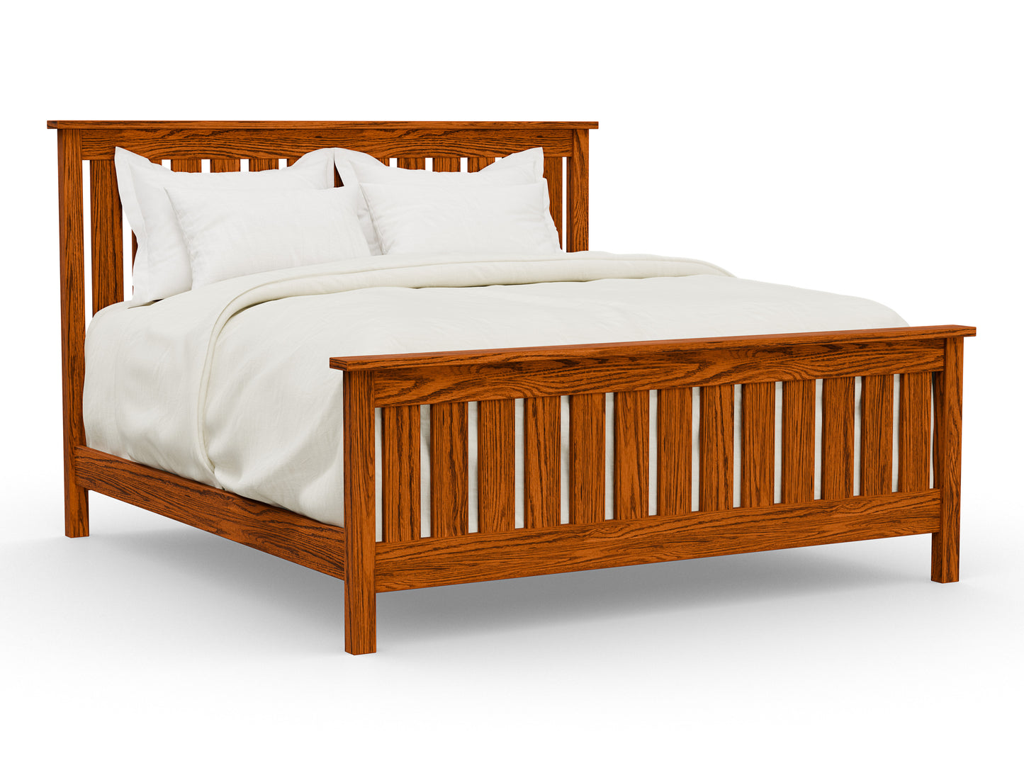 Claremont Mission Bed with Storage Options