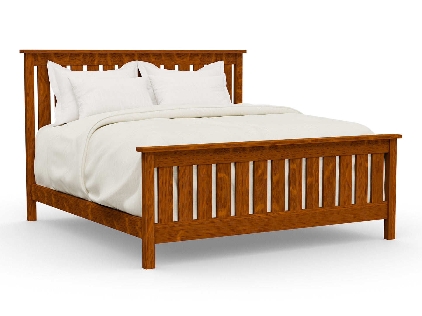 Claremont Mission Bed with Storage Options