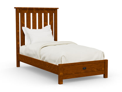 Claremont Mission Bed with Storage Options