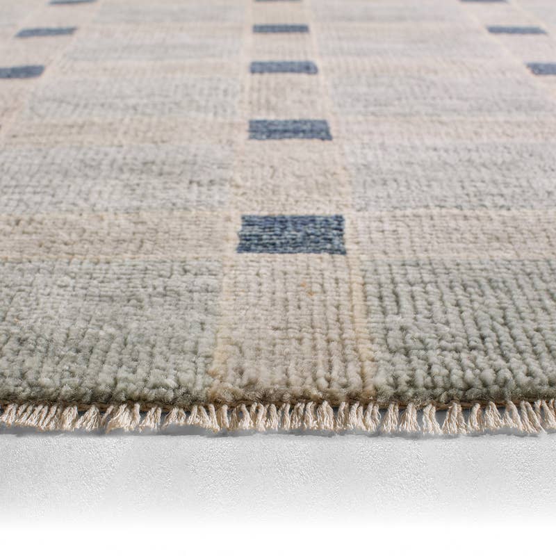 Cera Tiles Hand Knotted Rug