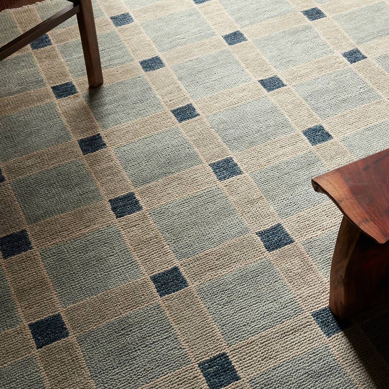 Cera Tiles Hand Knotted Rug
