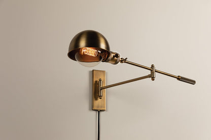 Cannon Adjustable Wall Lamp