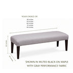 Claire Bench With Upholstery