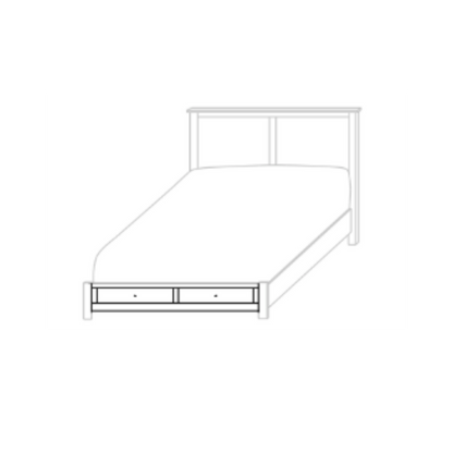 Claremont Mission Bed with Storage Options