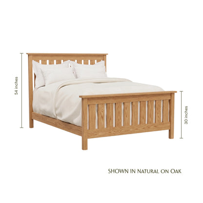 Claremont Mission Bed with Storage Options