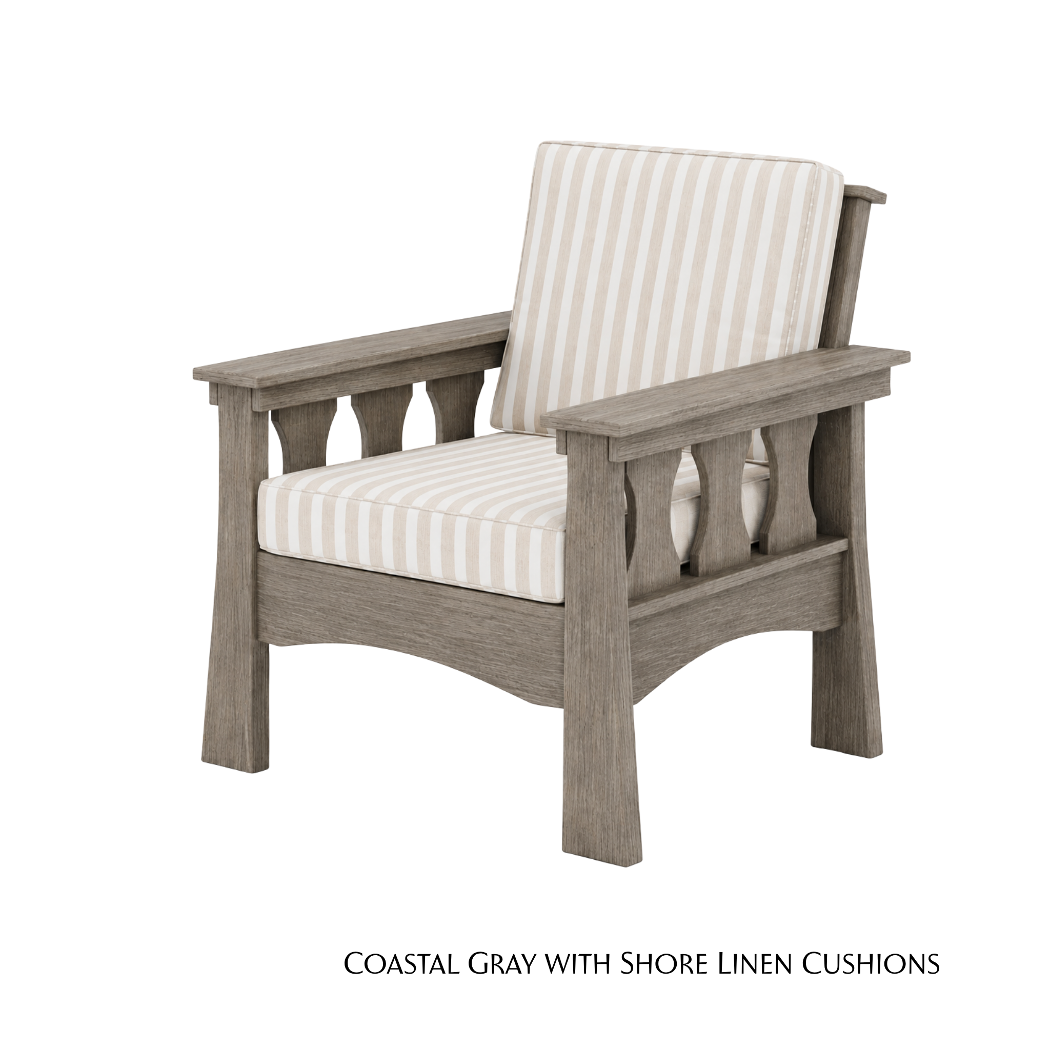 Craftsman Patio Chair with Cushion