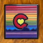 Colorado Art Tile Trivet-6x6