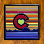 Colorado Art Tile Trivet-6x6