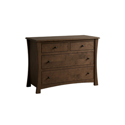 Contemporary 4-Drawer Dresser