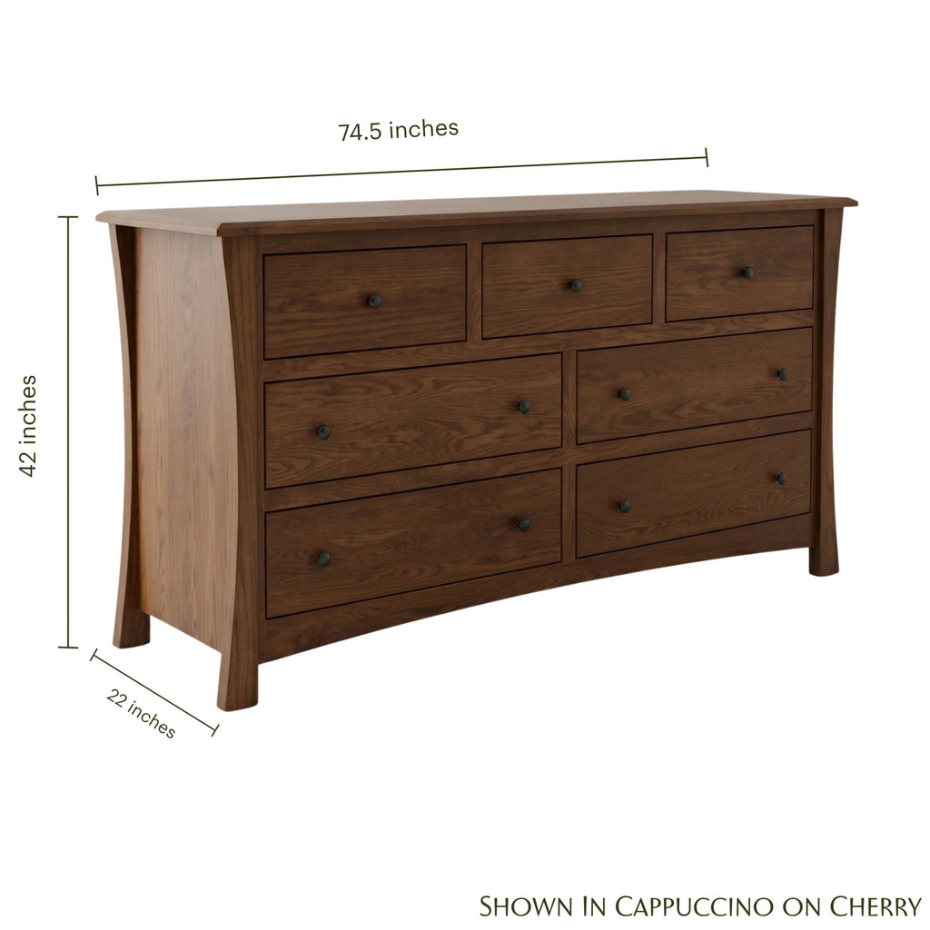 Contemporary 7-Drawer Dresser