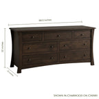 Contemporary 7-Drawer Dresser