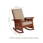 Craftsman Slat Wood Rocker