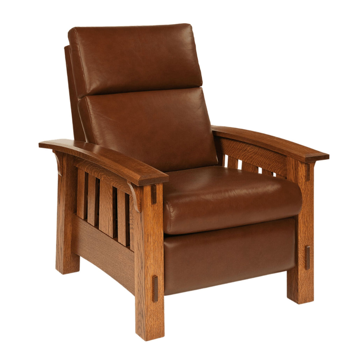 Craftsman Slat Wood Recliner
