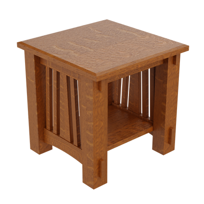 Craftsman Slat Side Table