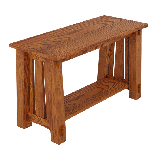 Craftsman Slat Sofa Table