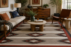 Crystal Southwest Flat Weave Rug