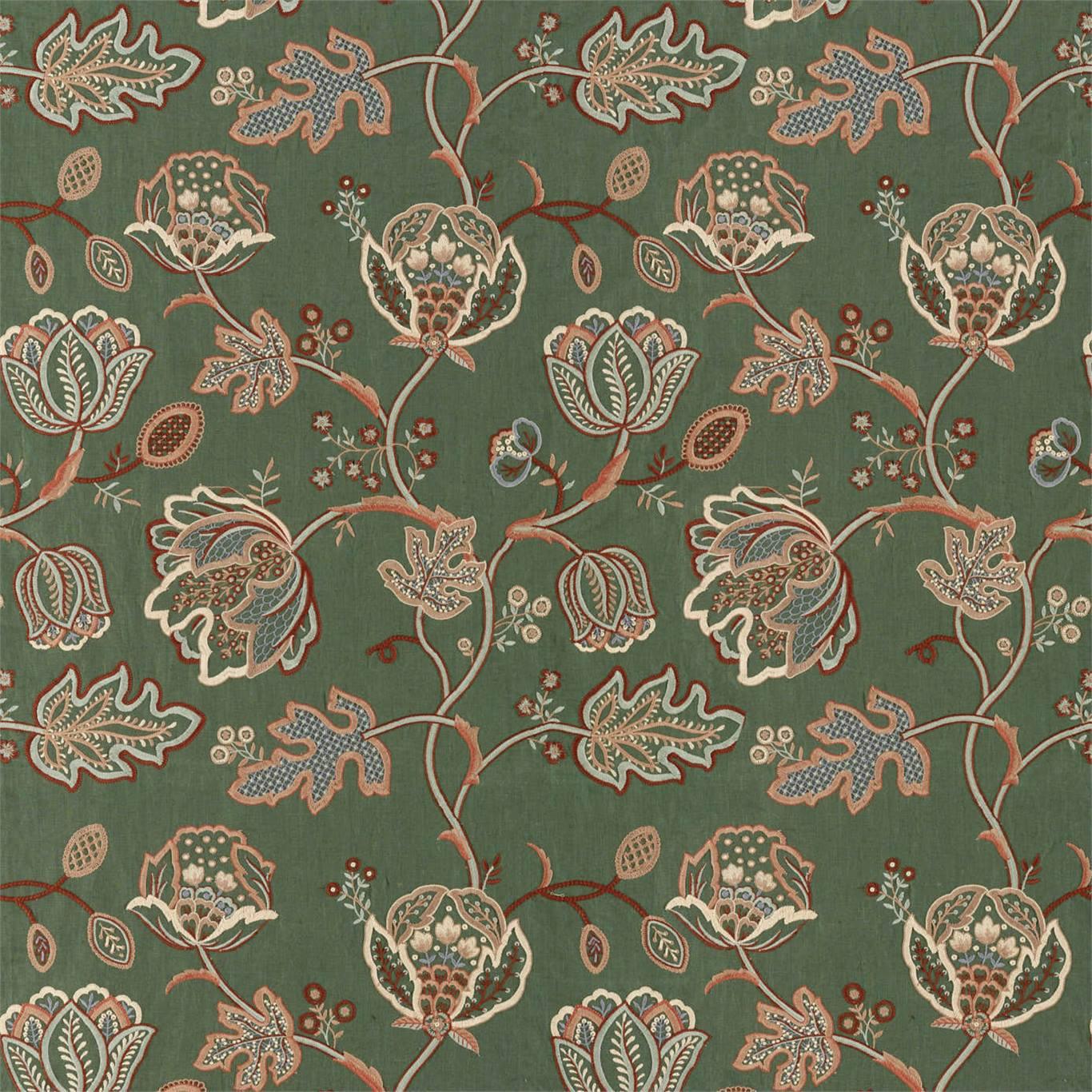 William Morris Fabric- Theodosia Embroidery