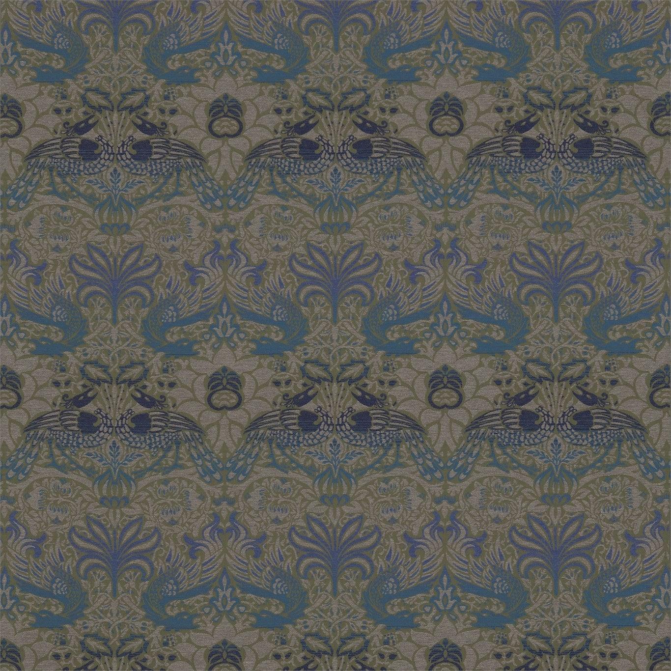 William Morris Fabric- Peacock and Dragon Tapestry