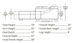 Dove Slofa Sectional