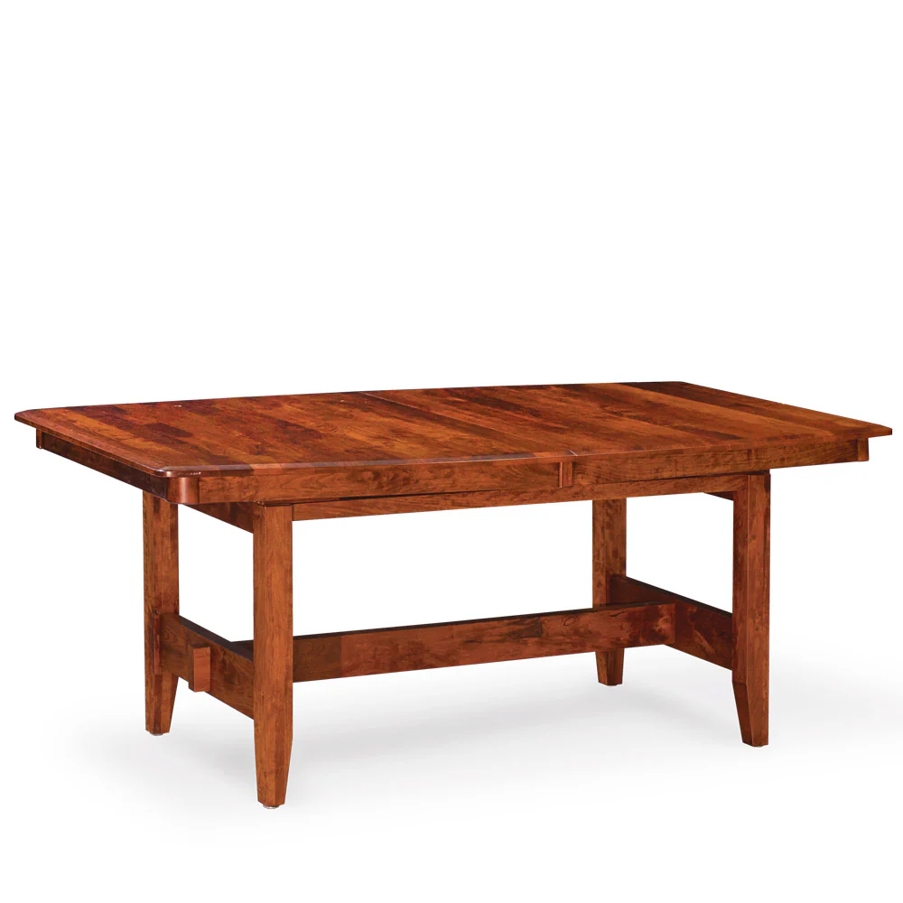 Clearance-Shenandoah Trestle Table with leaves