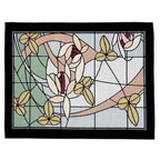 Flowers and Vines Placemat- Crystal Accent
