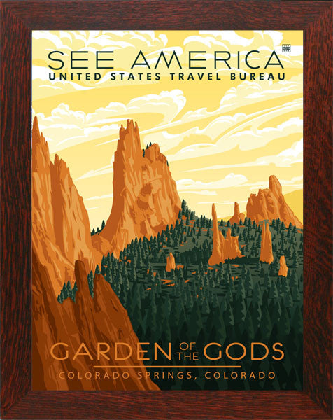 Garden of the Gods Poster