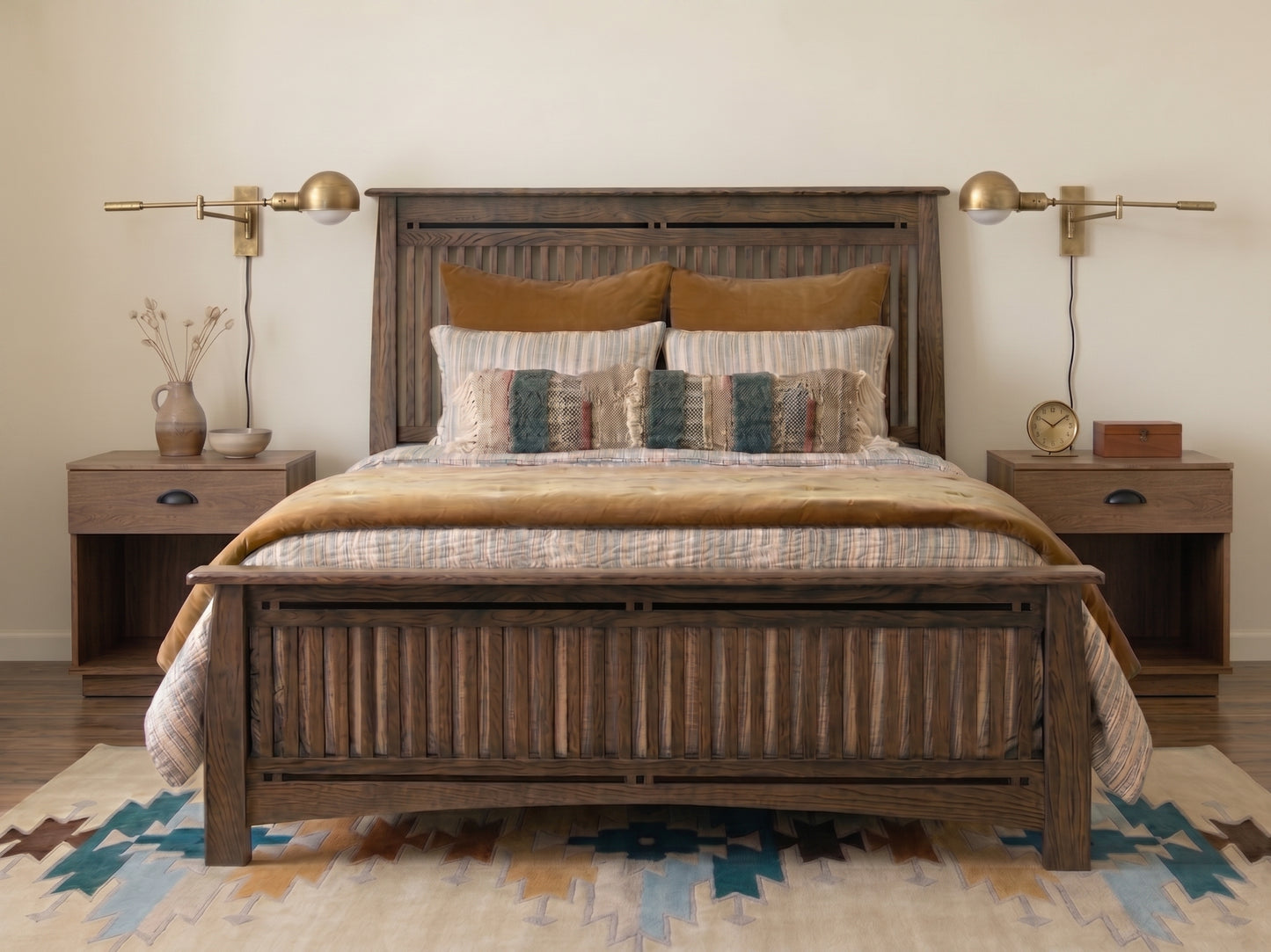 Artisan Inlay Spindle Bed