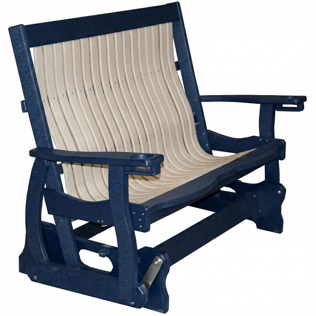 Mission Style Glider Bench