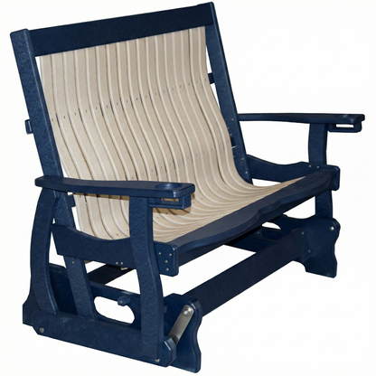 Mission Style Glider Bench