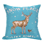Holiday Stag Pillow