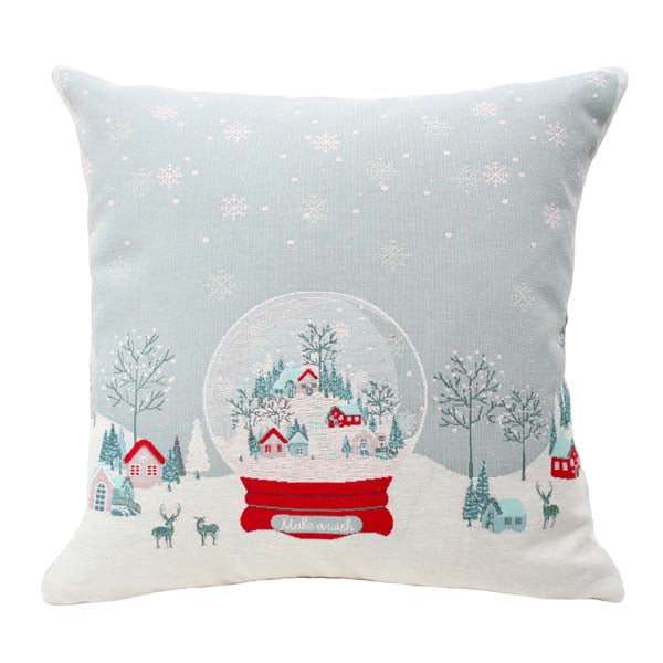 Snow Globe Pillow