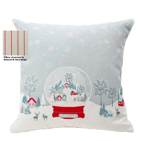 Snow Globe Pillow