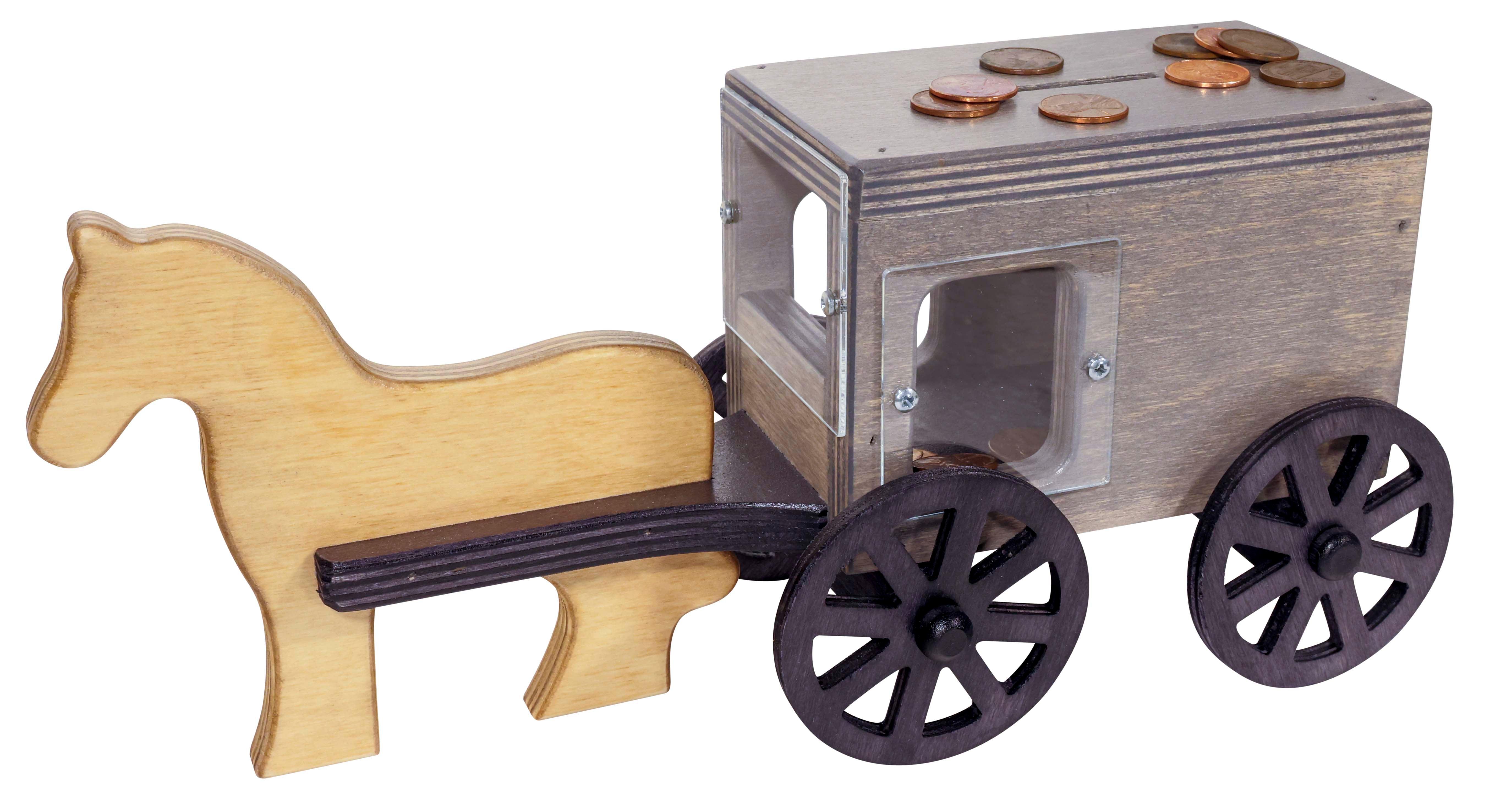 Horse and hot sale buggy toy