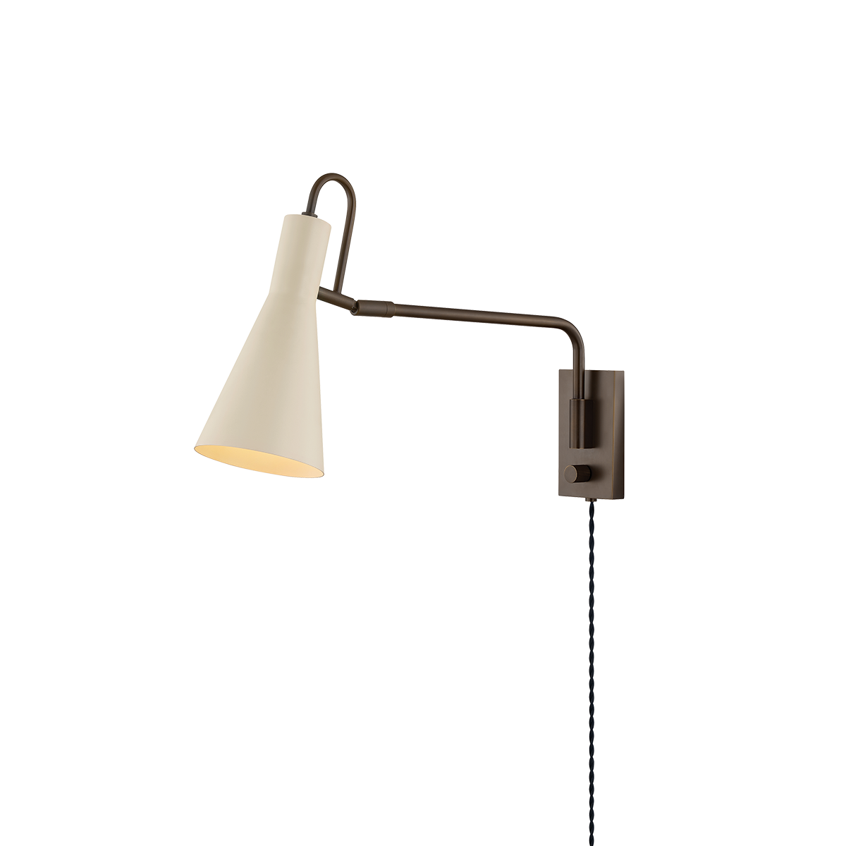 Yvette Plug-in Sconce