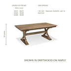 Hamptons Trestle Table