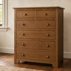 Shaker 6-Drawer Chest