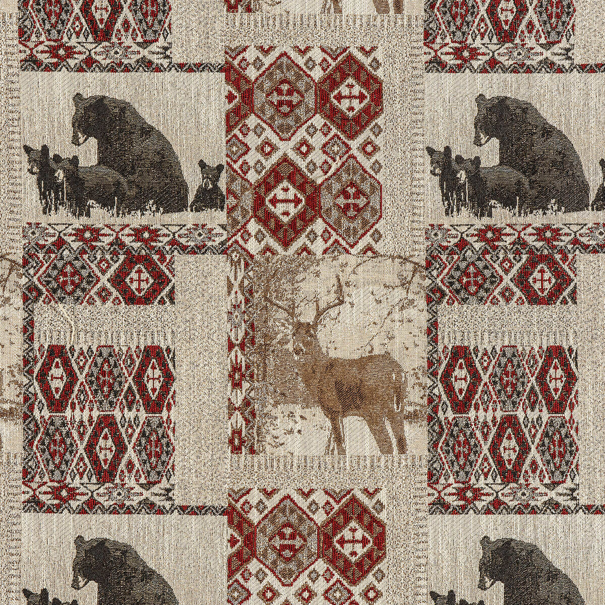 Performance Fabric Sample- Reddish