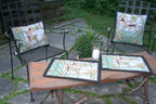 Flowers and Vines Placemat- Crystal Accent