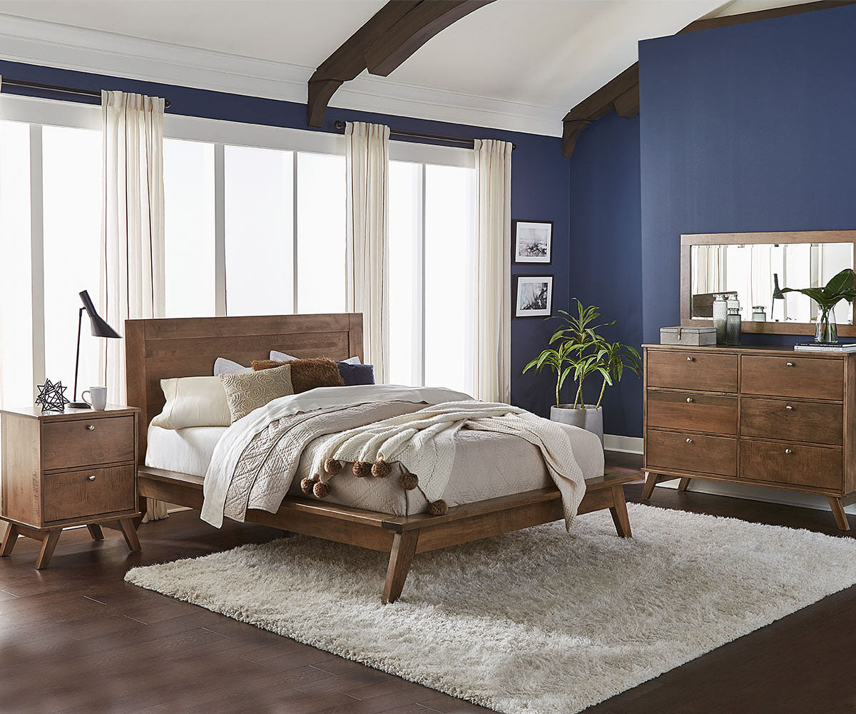 MidMod Platform Bed