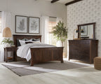 Contemporary Panel Bed