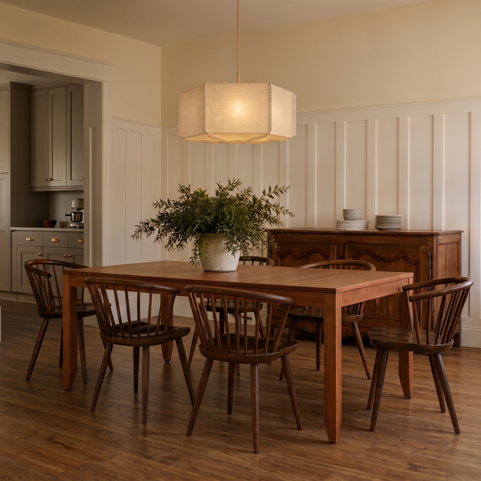 Justine Leg Table - Solid Top
