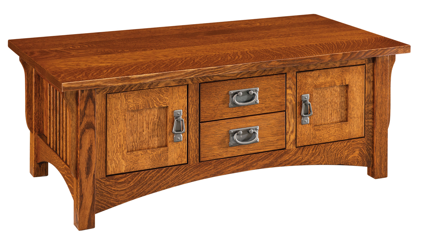 Logan Mission Cabinet Coffee Table