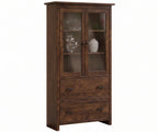 Lamont Bookcase with Doors and Drawers