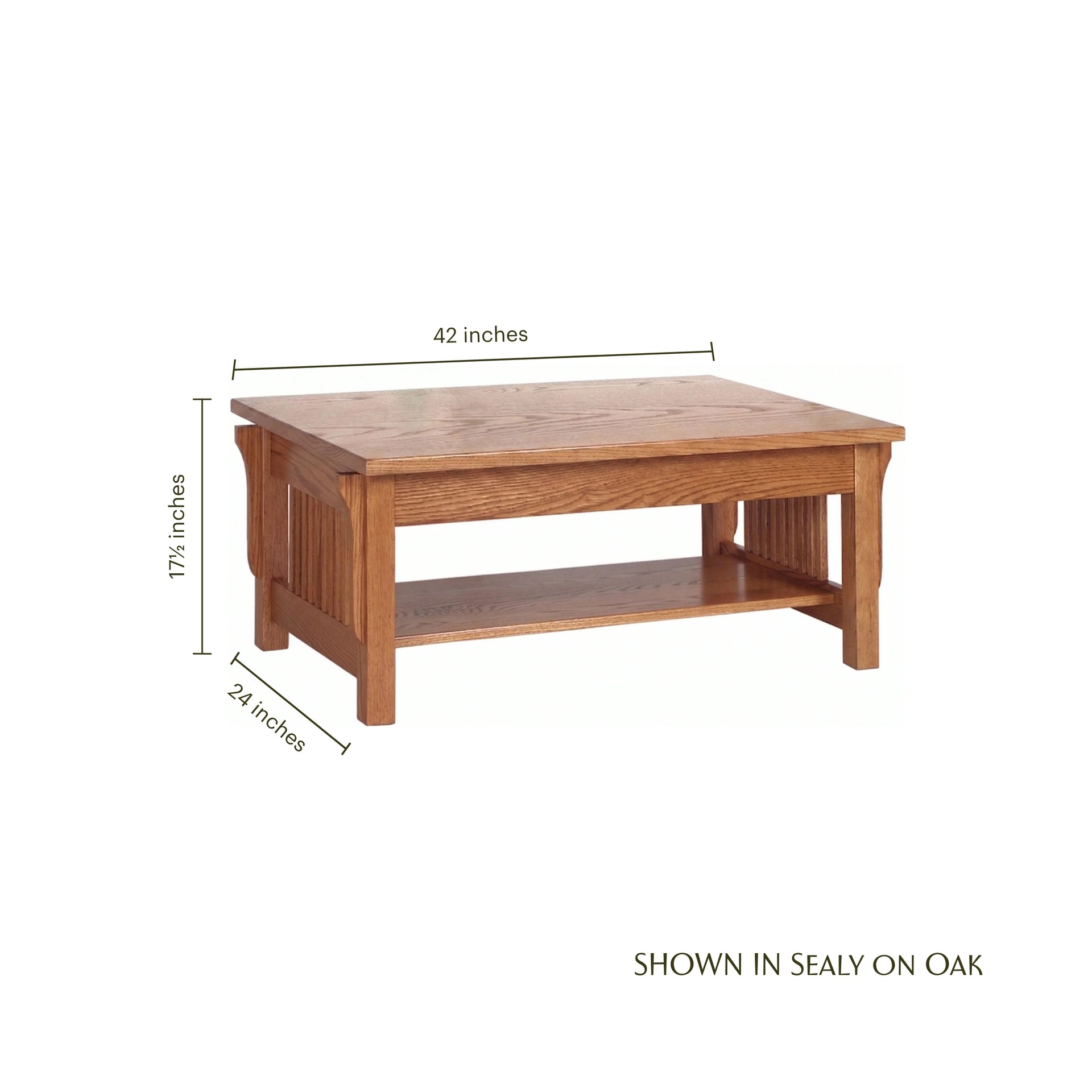 Landmark Mission Lift Top Coffee Table
