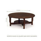 Landmark Mission Round Coffee Table