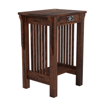 Landmark Mission Small End Table with Drawer