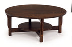 Landmark Mission Round Coffee Table