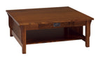 Landmark Mission Square Coffee Table with Drawer