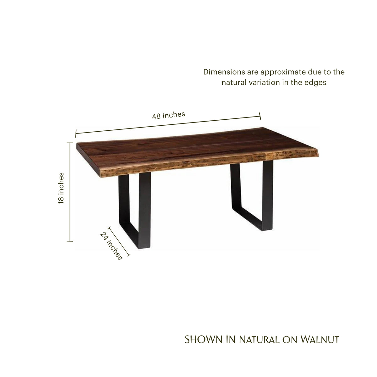 Live Edge Coffee Table
